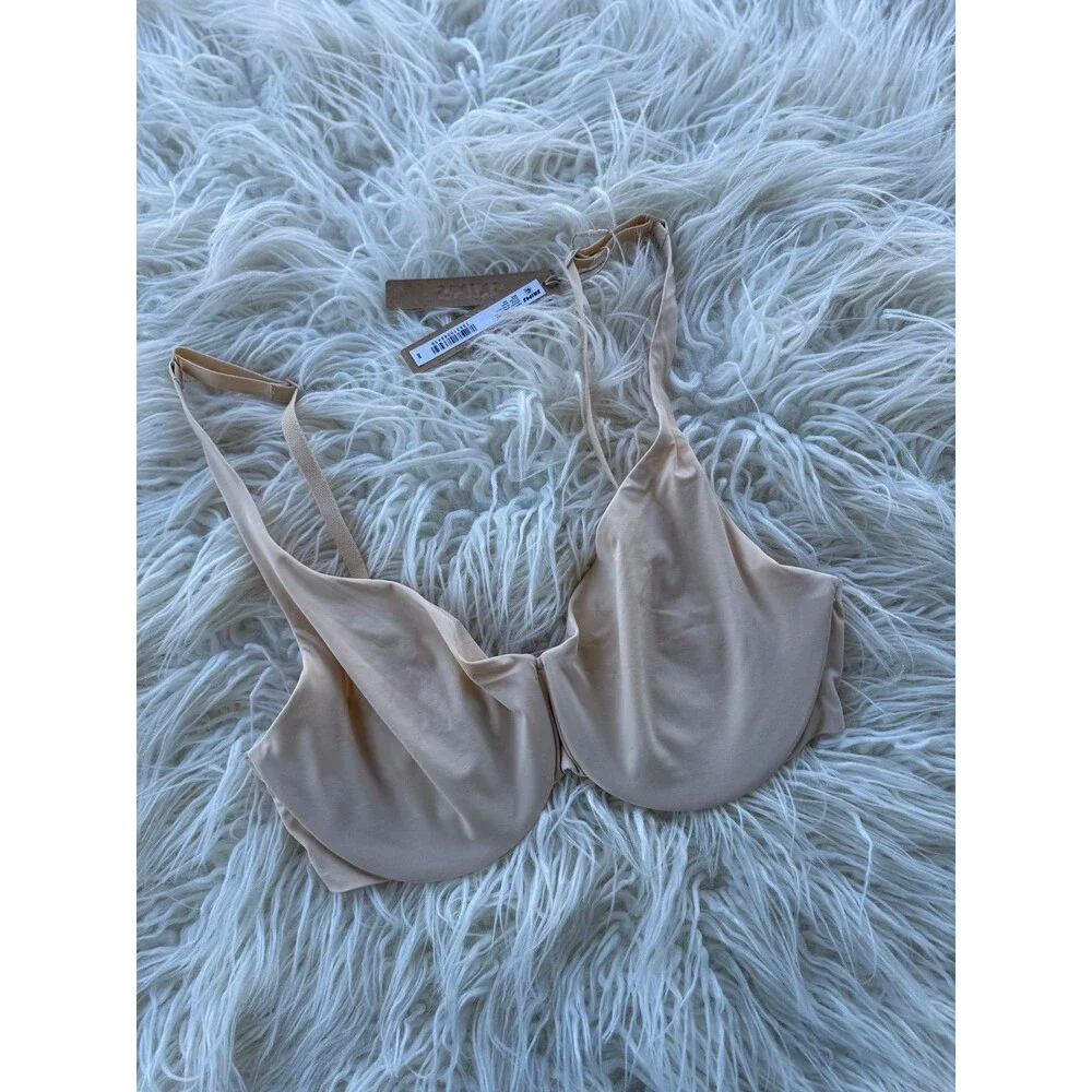 Skims Smoothing Intimates Unlined Minimizer Bra Sand Size 36C - Picture 2 of 8